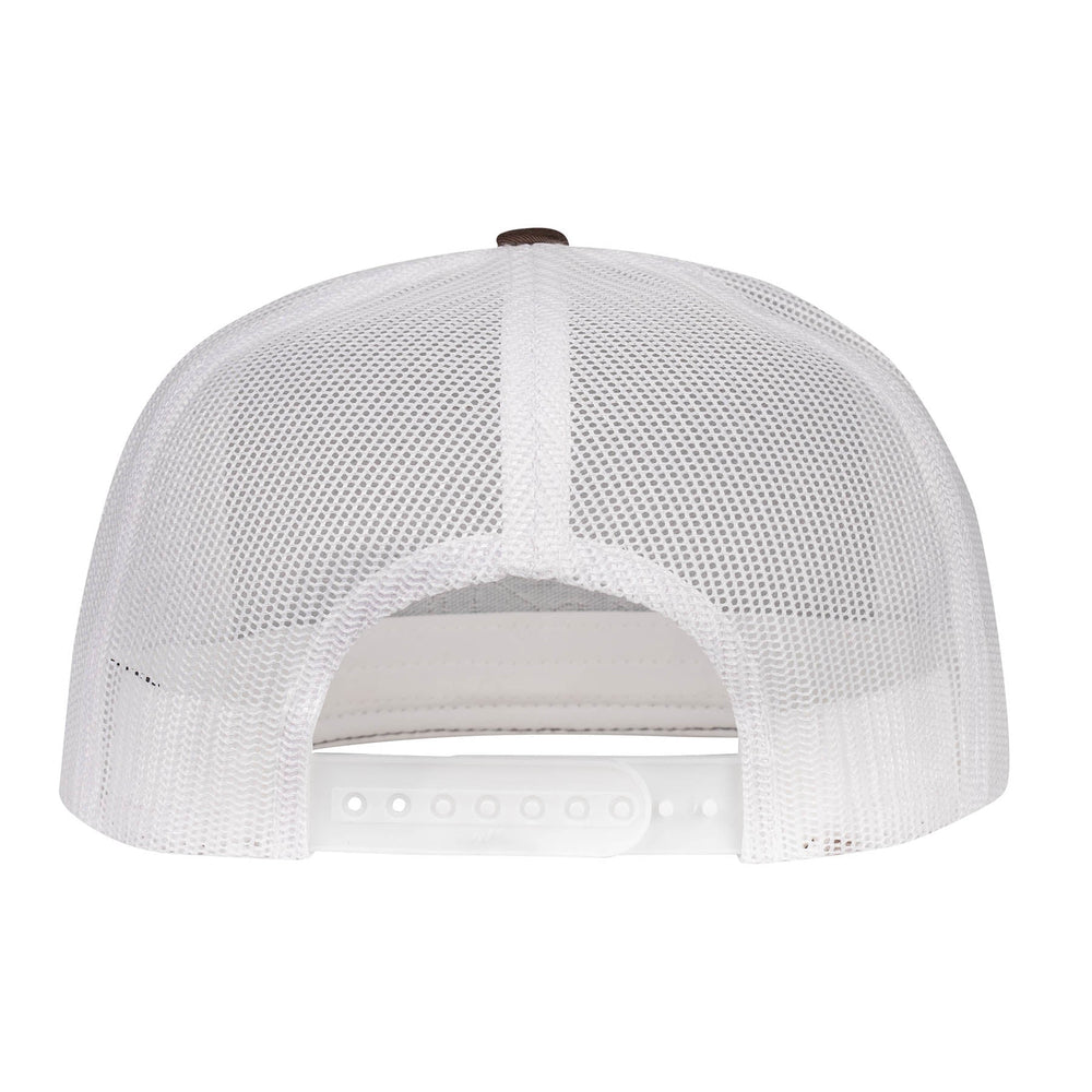 
                  
                    Lazy J Ranch Brown & White Sunrise Bull Classic Five Panel Trucker Hat-Lazy J Ranch Wear
                  
                