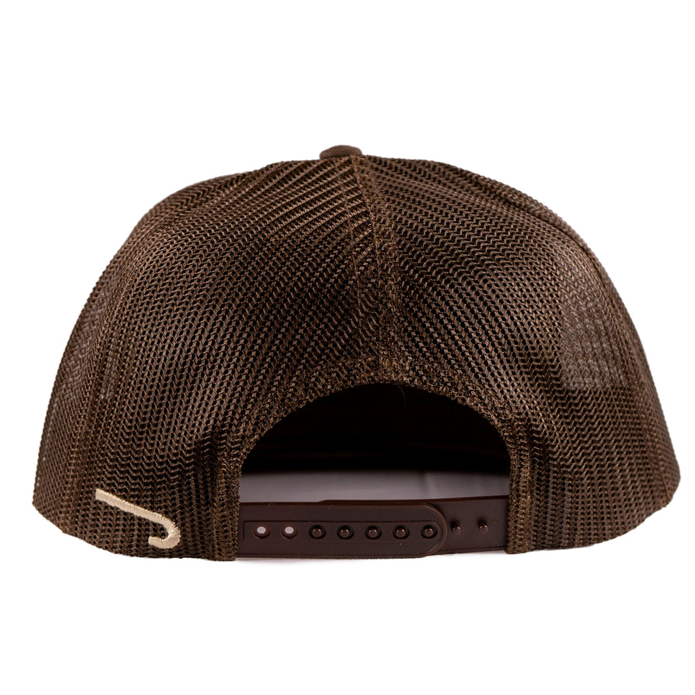 
                  
                    Lazy J Ranch Brown El Rancho Classic Rope Trucker Hat-Lazy J Ranch Wear
                  
                