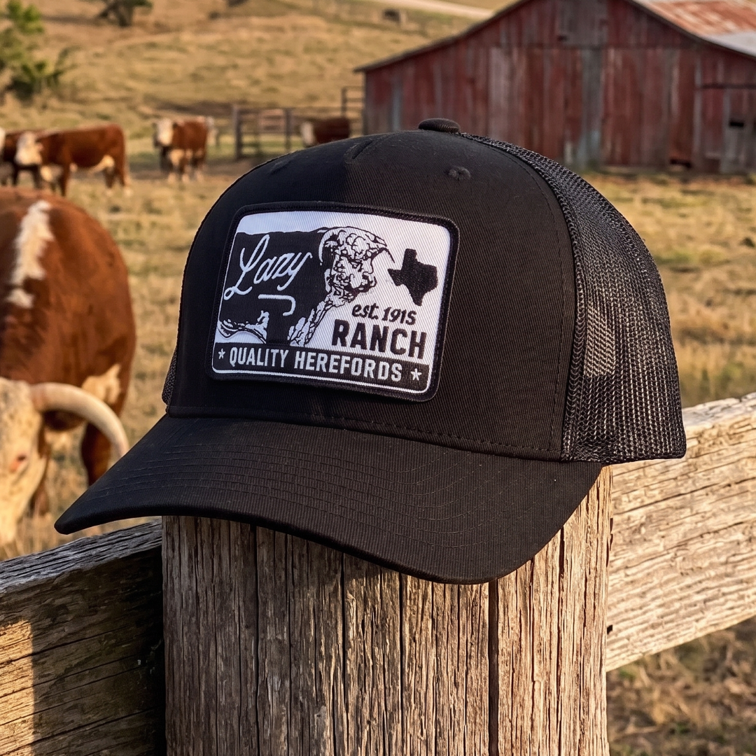 Black Legado — Classic Five Panel Trucker Hat-