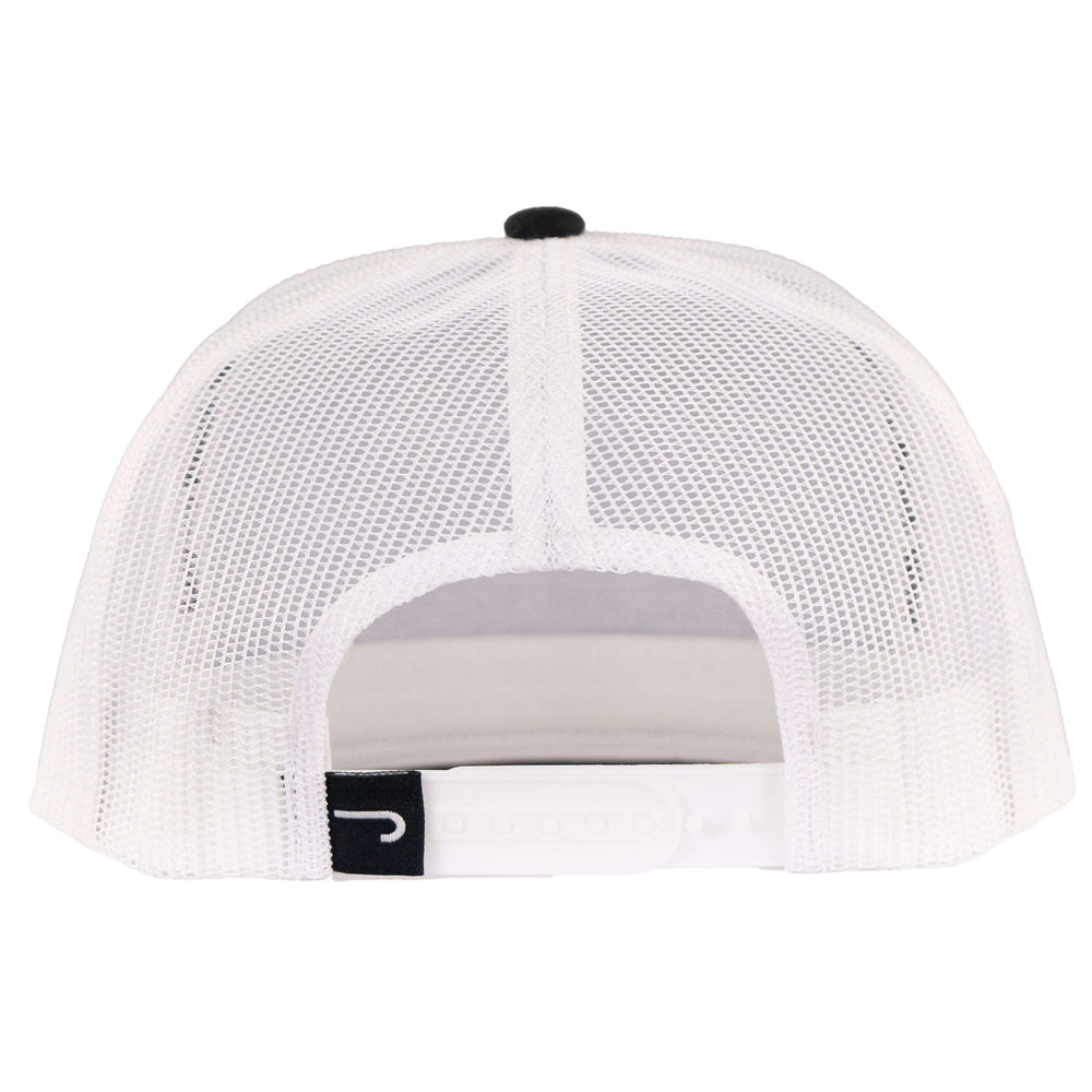 
                  
                    Lazy J Ranch Black & White Bull Trap Classic Five Panel Trucker Hat-BLKWHT4-BT-WHT
                  
                