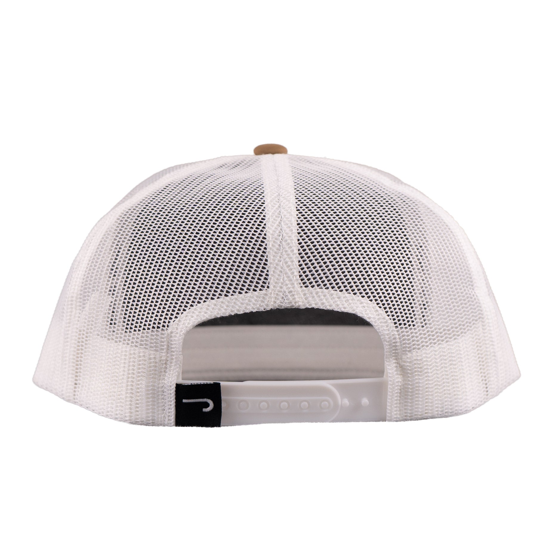 Lazy J Ranch White Conquest Classic Five Panel Trucker Hat