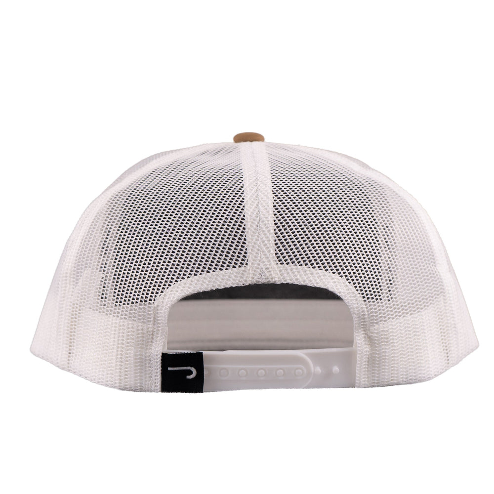 
                  
                    Lazy J Ranch Coyote Brown & White Conquest Classic Rope Trucker Hat-Lazy J Ranch Wear
                  
                