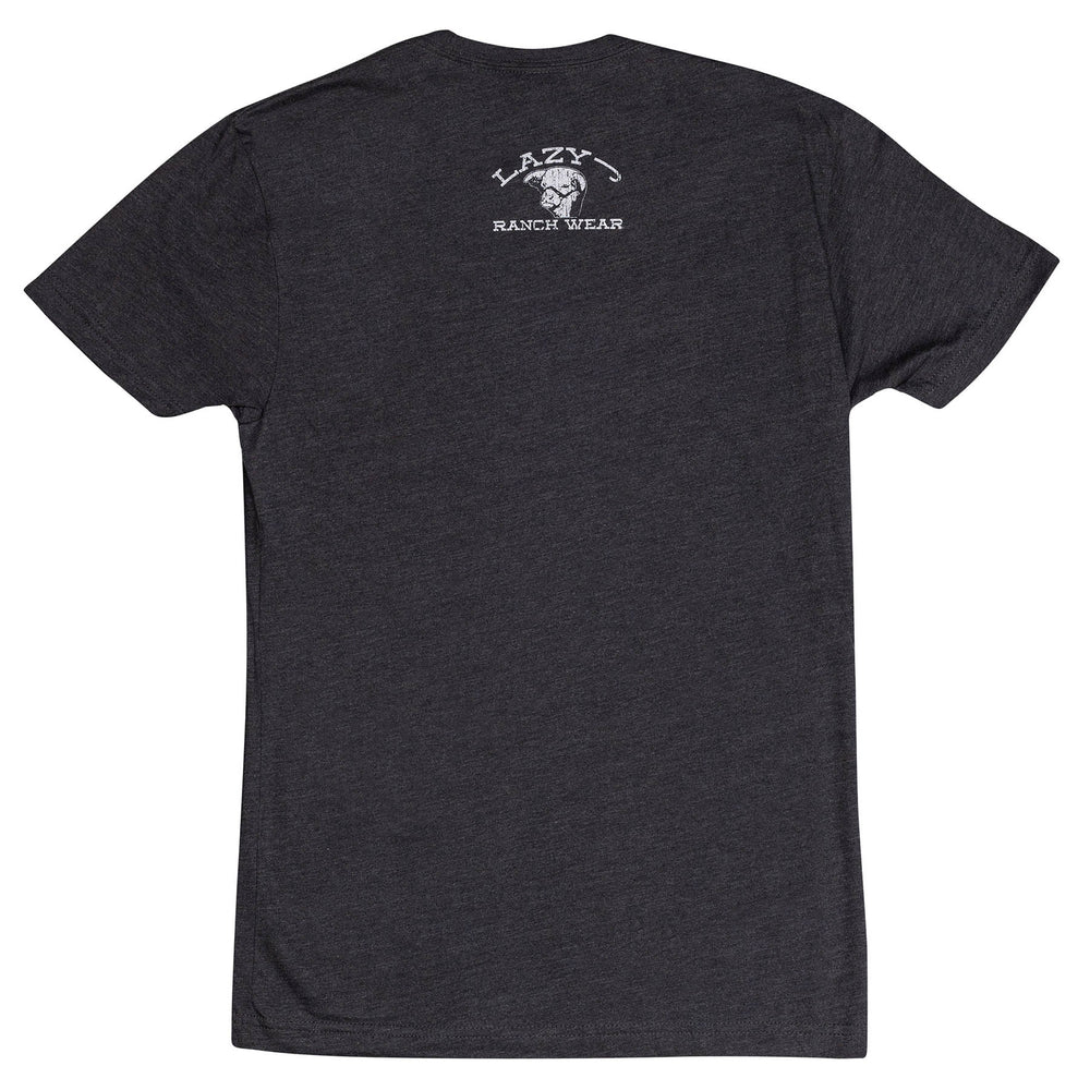 
                      
                        Lazy J Ranch Mexico Elevation Short Sleeve T-Shirt - Charcoal Grey
                      
                    