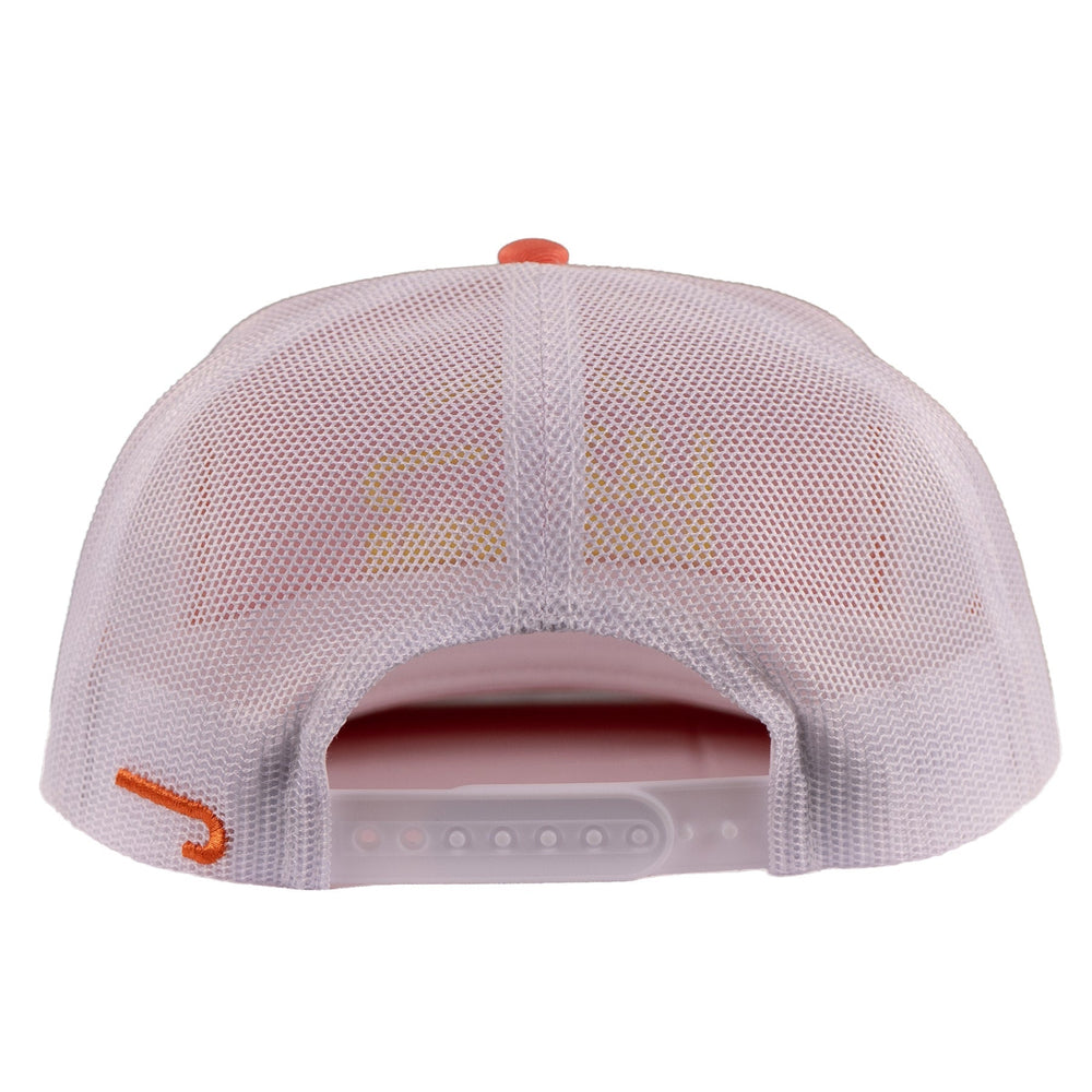 
                  
                    Lazy J Ranch Coral & White Untroubled Classic Rope Trucker Hat-Lazy J Ranch Wear
                  
                