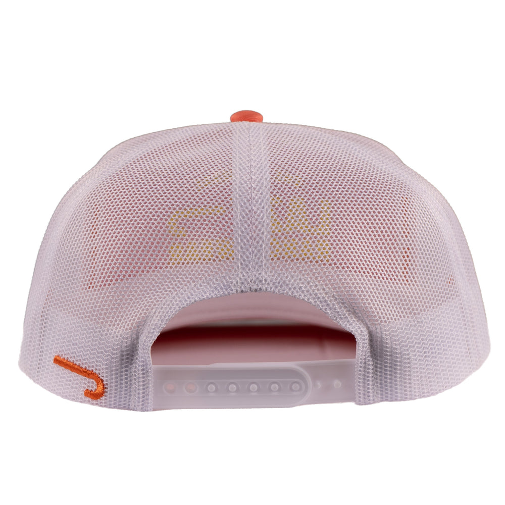 
                  
                    Lazy J Ranch Coral & White Untroubled Classic Rope Trucker Hat-CORALWHT4-UNTRBLD-YEL
                  
                