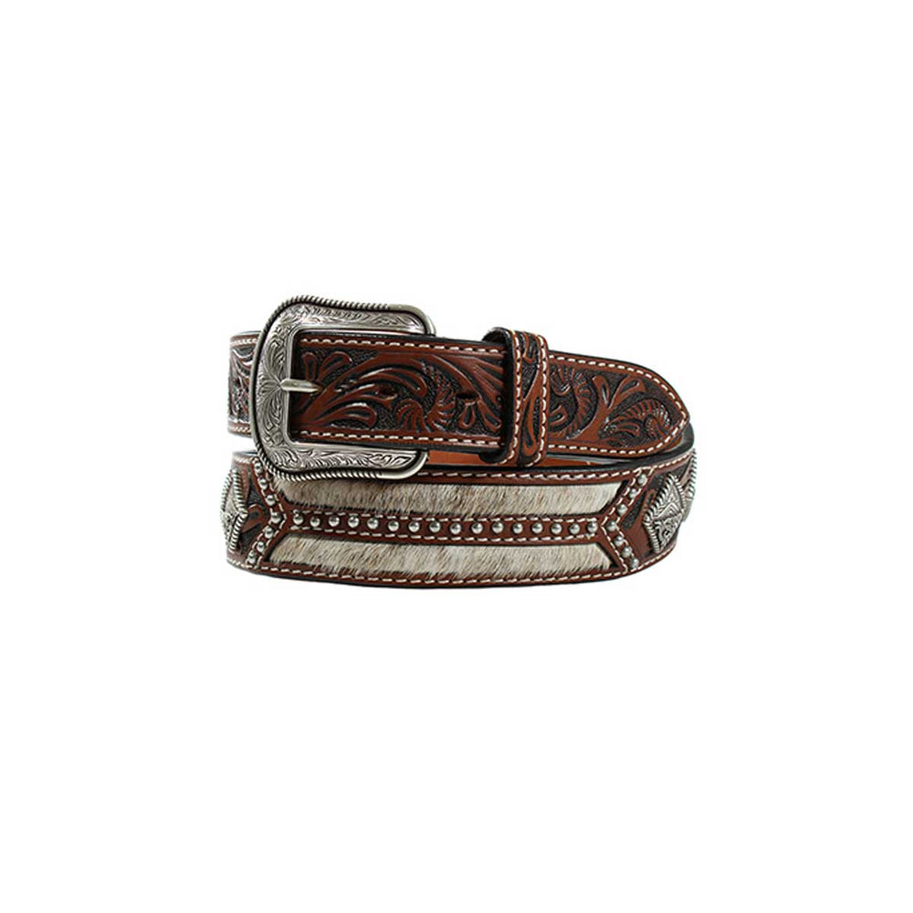 
                      
                        3D Belt Co Men's Calf Hair Leather Belt - Brown
                      
                    