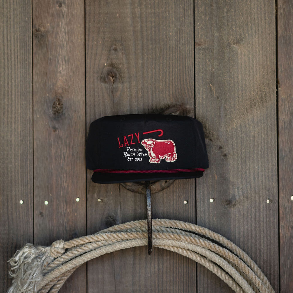 
                      
                        Lazy J Ranch Black Premium Ranch Rope Hat
                      
                    