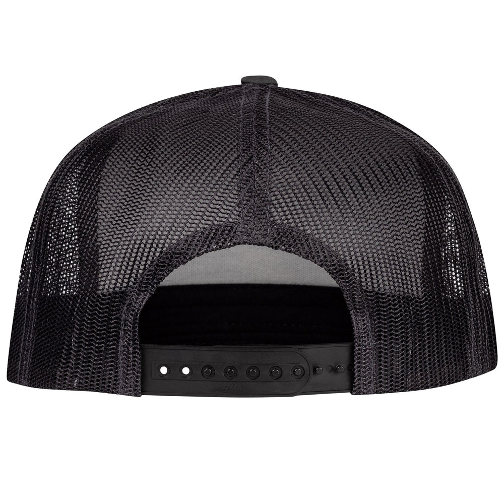 
                  
                    Lazy J Ranch Charcoal Grey Mexico Elevation Classic Five Panel Trucker Hat-Lazy J Ranch Wear
                  
                