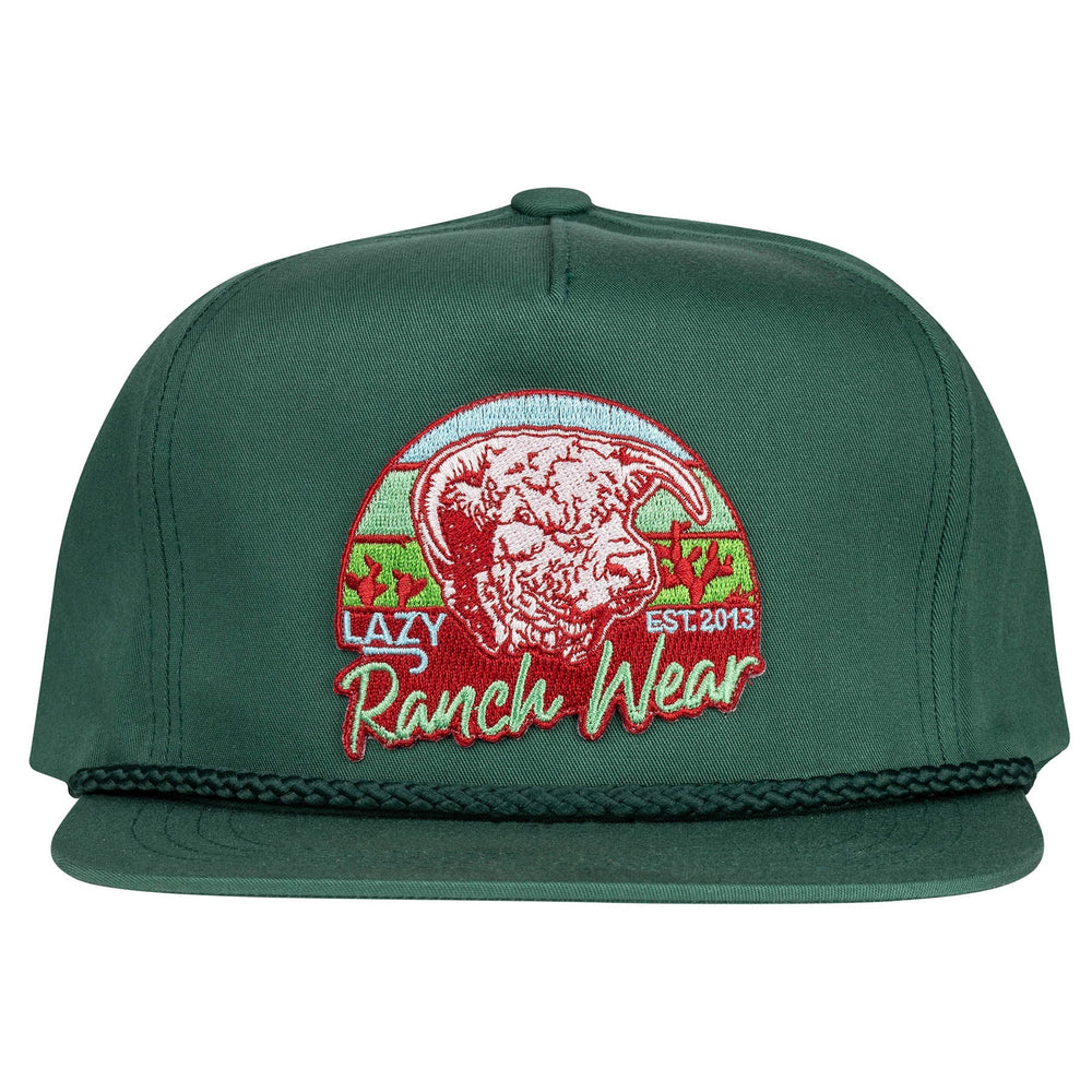 
                  
                    Lazy J Ranch Green Prickly Pear Classic Rope Trucker Hat-Lazy J Ranch Wear
                  
                