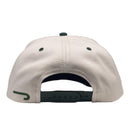 Lazy J Cream & Green Ranchero Vintage Five Panel Hat