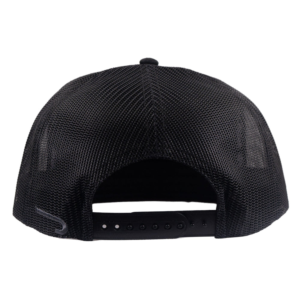 
                  
                    Lazy J Ranch Charcoal Grey & Black Red Cowpoke Classic Five Panel Trucker Hat-Lazy J Ranch Wear
                  
                