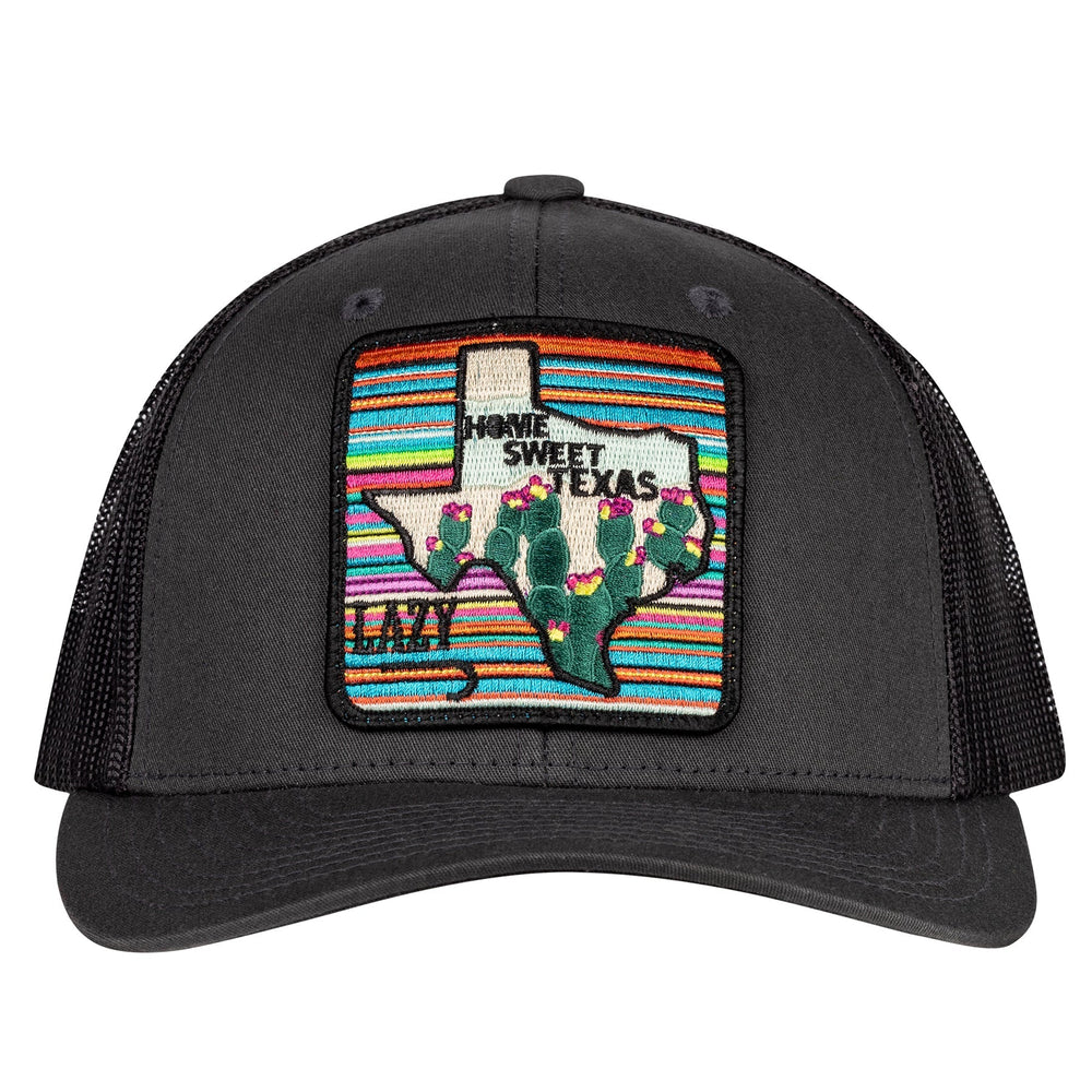 
                  
                    Lazy J Ranch Charcoal Grey Home Sweet Texas Mid Profile Trucker Hat-Lazy J Ranch Wear
                  
                