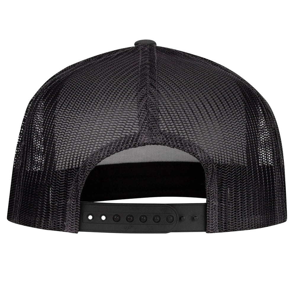 
                  
                    Lazy J Ranch Charcoal Grey Black Elevation Hereford Classic Five Panel Trucker Hat-Lazy J Ranch Wear
                  
                