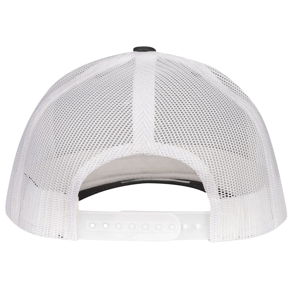 
                  
                    Lazy J Ranch Charcoal Grey & White Mexico Elevation Mid Profile Trucker Hat-Lazy J Ranch Wear
                  
                