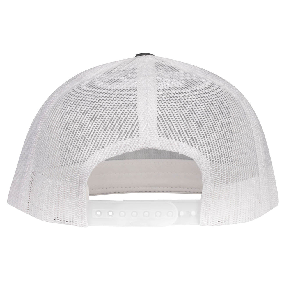 
                  
                    Lazy J Ranch Charcoal Grey & White Red America's Best Brand Classic Five Panel Trucker Hat-Lazy J Ranch Wear
                  
                