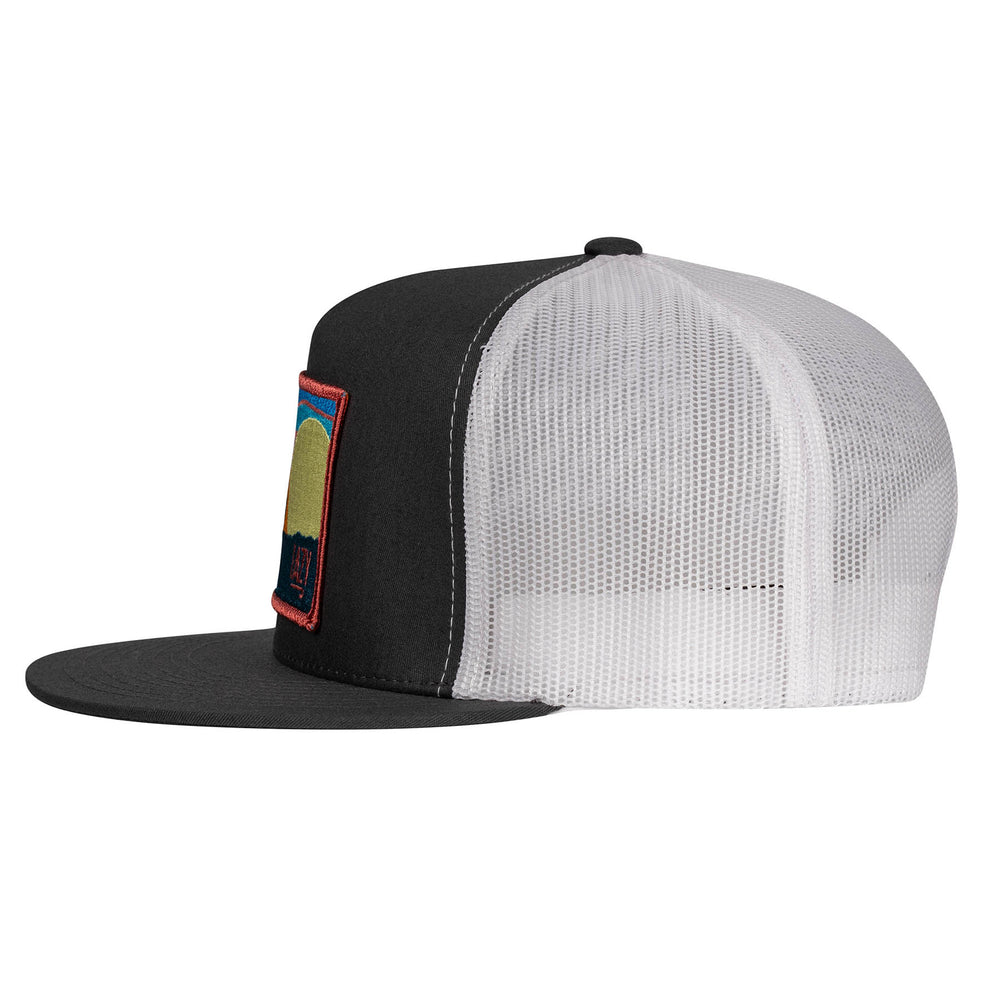 
                  
                    Lazy J Ranch Dark Grey & White Hereford Sky Classic Five Panel Trucker Hat-GRYWHT4SKY
                  
                