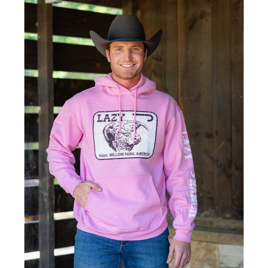 Lazy Lazy – Willow J Stores Hoodie Pink Wear Wear Park J Ranch - Ranch