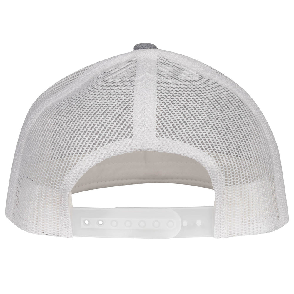 
                  
                    Lazy J Ranch Heather Grey & White Texas Elevation Mid Profile Trucker Hat-Lazy J Ranch Wear
                  
                
