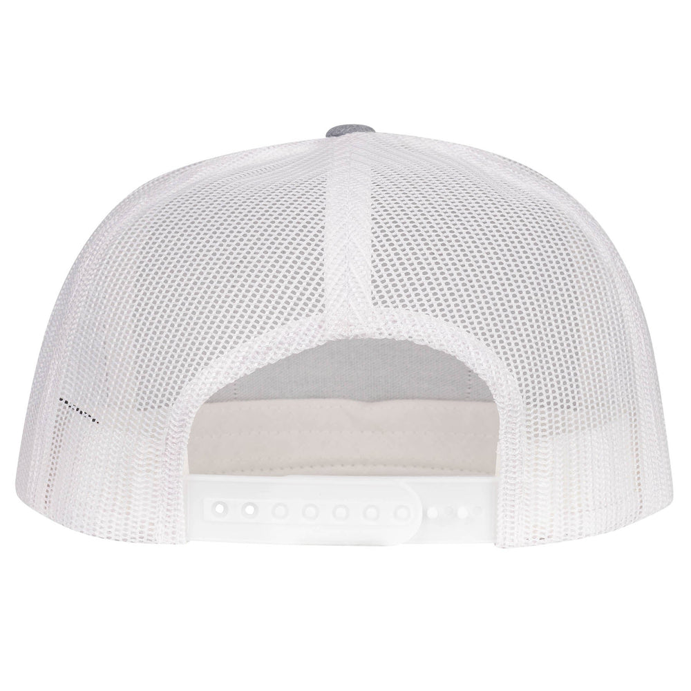 
                  
                    Lazy J Ranch Heather Grey & White Black Elevation Classic Five Panel Trucker Hat-Lazy J Ranch Wear
                  
                
