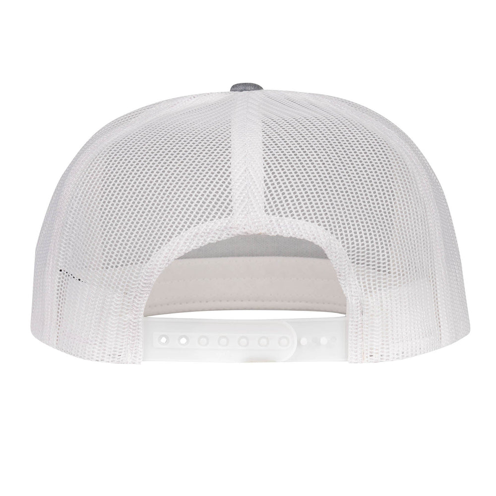 
                  
                    Lazy J Ranch Heather Grey & White Retro Hereford Classic Five Panel Trucker Hat-Lazy J Ranch Wear
                  
                