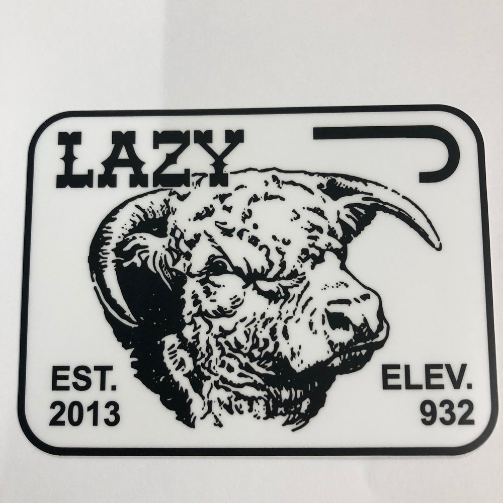 Lazy J Ranch Wear Willow Park Sticker