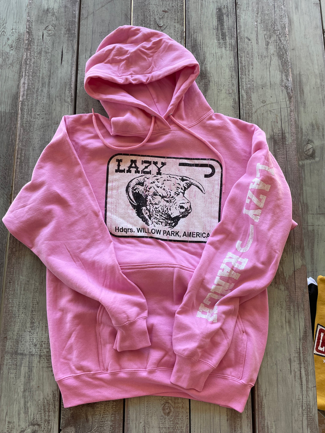 Lazy J J Lazy Park Ranch - Hoodie Willow – Wear Wear Ranch Pink Stores