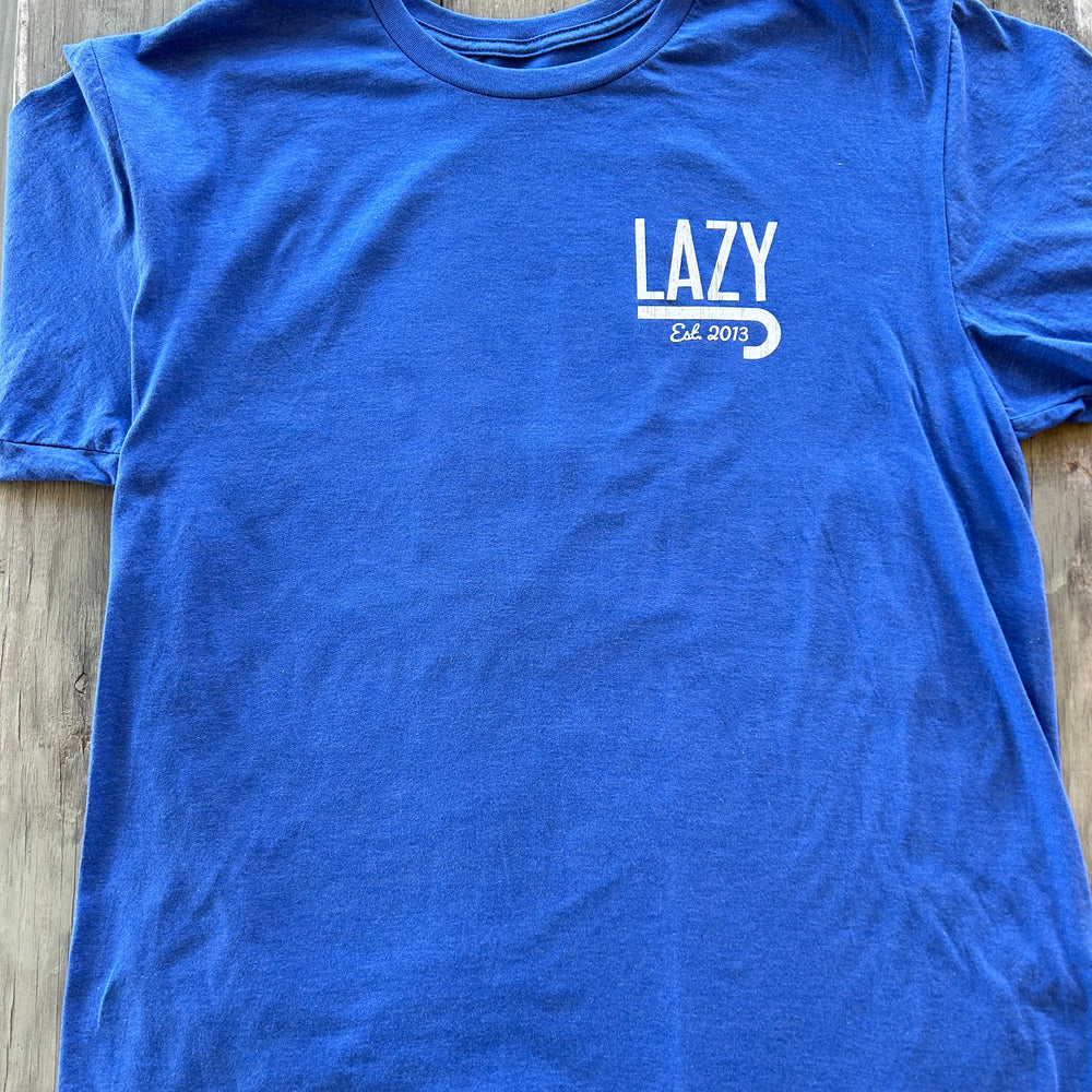 
                      
                        Lazy J Ranch Bully Hereford Short Sleeve Royal Blue T-Shirt-T-Shirts-
                      
                    