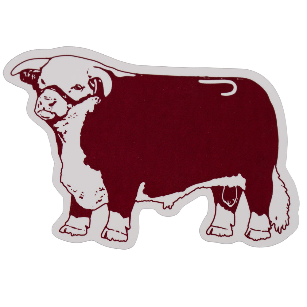 Lazy J Ranch Wear Small Hereford Jughead Sticker