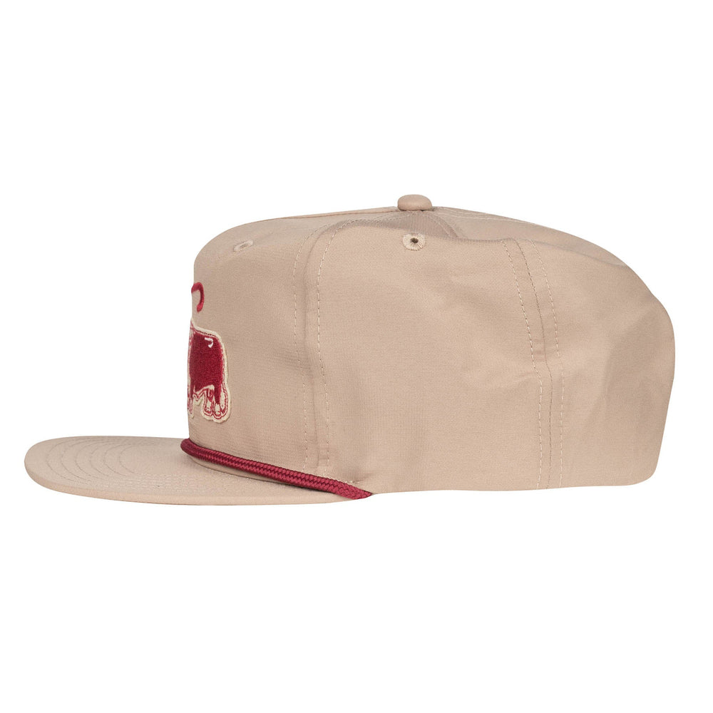 
                  
                    Lazy J Ranch Khaki Maroon Premium Ranch Rope Trucker Hat-Lazy J Ranch Wear
                  
                