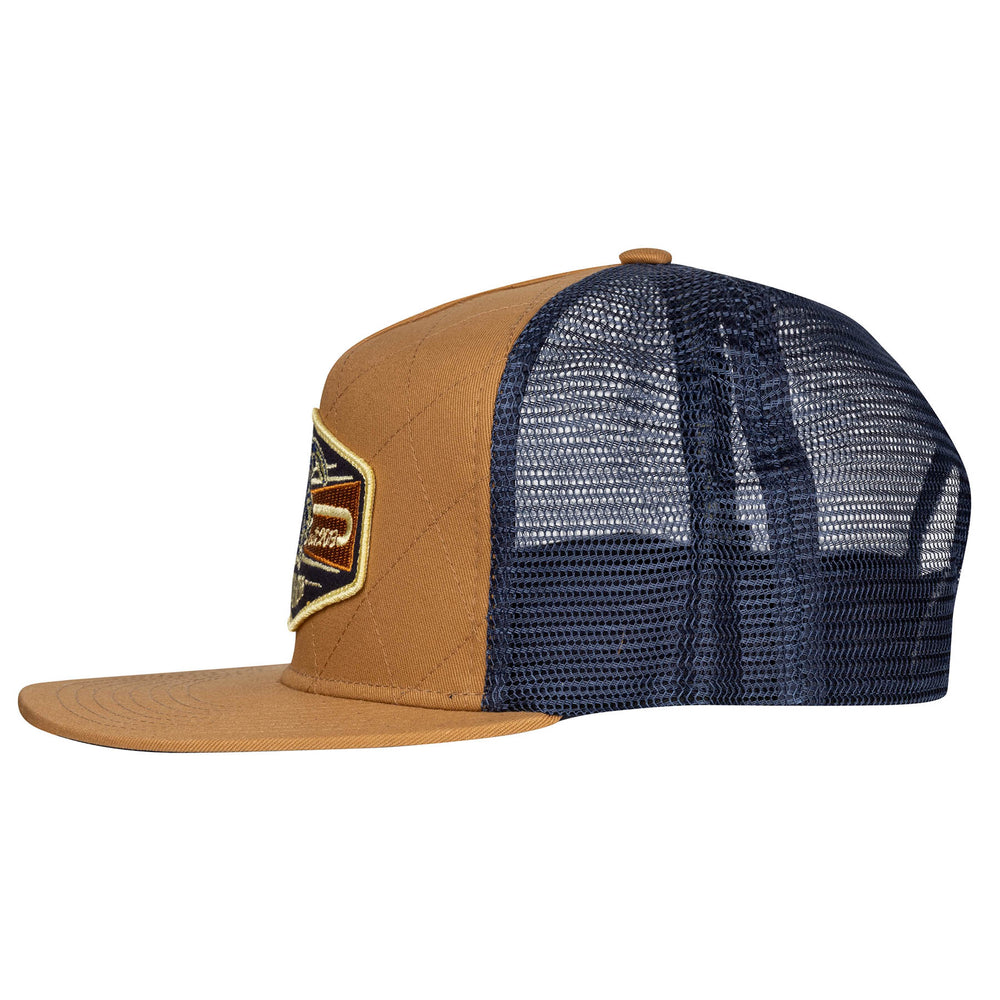 
                      
                        Lazy J Ranch Mustard & Navy Diamond Ranch Classic Five Panel Trucker Hat-High Profile-KHKNVY4WD
                      
                    