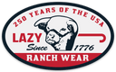 Lazy J Ranch - 4" Sticker-LJSTICK4-1776
