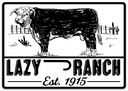 Lazy J Ranch - 4" Sticker-LJSTICK4-Bull Trap