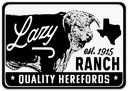 Lazy J Ranch - 4" Sticker-LJSTICK4-Legado