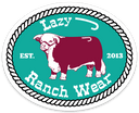 Lazy J Ranch - 4" Sticker-LJSTICK4-Original Buckle