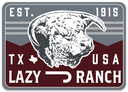 Lazy J Ranch - 4" Sticker-LJSTICK4-Red Rock