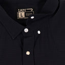 Lazy J Men's Pearl Snap Performance Shirt - Black-