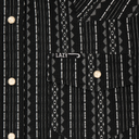 Lazy J Men's Pearl Snap Performance Shirt - Black Mesa-