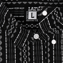 Lazy J Men's Pearl Snap Performance Shirt - Black Mesa-