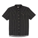 Lazy J Men's Pearl Snap Performance Shirt - Black Mesa-