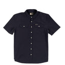 Lazy J Men's Pearl Snap Performance Shirt - Black-