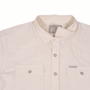 Lazy J Men's Pearl Snap Performance Shirt - Off White-