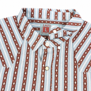 Lazy J Men's Pearl Snap Performance Shirt - Teal Mesa-