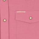 Lazy J Men's Pearl Snap Performance Shirt - Vintage Pink-