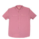 Lazy J Men's Pearl Snap Performance Shirt - Vintage Pink-