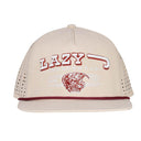 Lazy J Ranch Beige Iconic Breed Western Performance Rope Trucker Hat-
