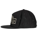 Lazy J Ranch Black Diamond Banner Performance Rope Trucker Hat-