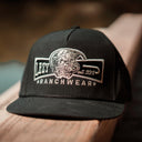 Lazy J Ranch Black Diamond Banner Performance Rope Trucker Hat-