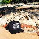 Lazy J Black Legado Curved Bill Trucker Hat-