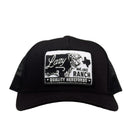 Lazy J Black Legado Curved Bill Trucker Hat