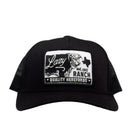 Lazy J Black Legado Mid Profile Trucker Hat